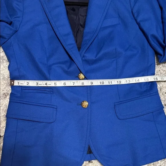 💙J. Crew Royal Blue Blazer with Gold Accents